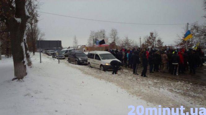 Протест власників «євроблях»: перекриті дороги та мітинг під стінами ОДА, фото №5 на сайті 20minut.ua