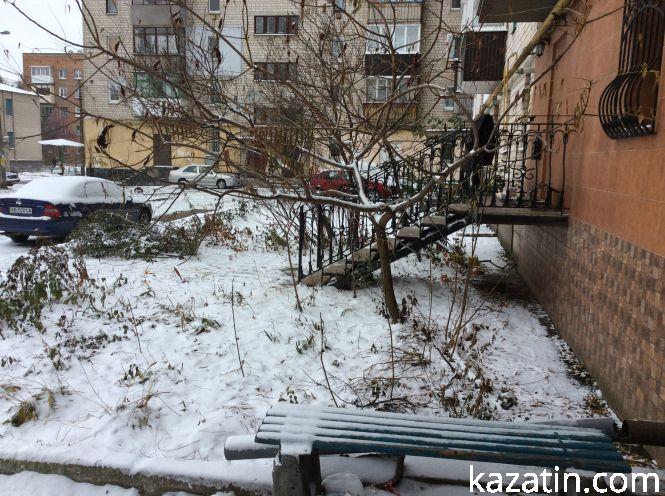 Засніжений Козятин, 20 листопада, фото №4 на сайті 20minut.ua