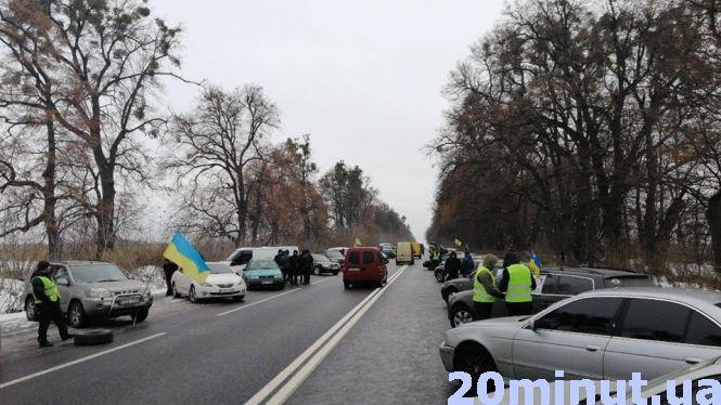 Протест власників «євроблях»: перекриті дороги та мітинг під стінами ОДА, фото №8 на сайті 20minut.ua