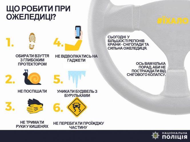 Новини Хмельницького - фото з Будьте "равликом" та вийміть руки з кишень: хмельничанам розповіли, як уникнути "зимових" травм Будьте "равликом" та вийміть руки з кишень: хмельничанам розповіли, як уникнути "зимових" травм, фото №1 на сайті vsim.ua