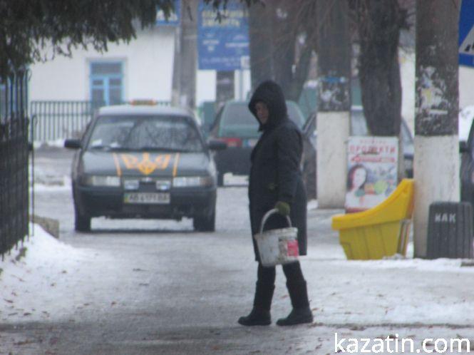 Новини Козятина - фото з Козятин за вихідні став суцільним катком Козятин за вихідні став суцільним катком, фото №3 на сайті 20minut.ua