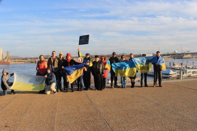Новини Тернополя - фото з На березі Місіссіпі заспівали український гімн