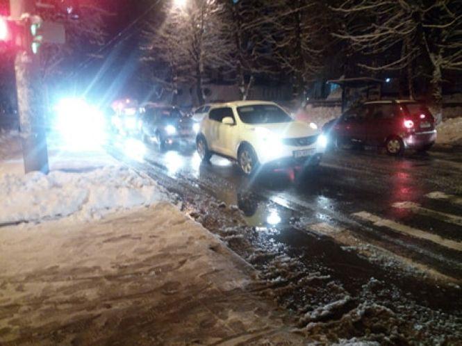 Центр Хмельницького потонув у заторах, фото №9 на сайті vsim.ua