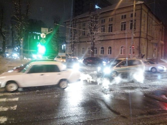 Центр Хмельницького потонув у заторах, фото №3 на сайті vsim.ua