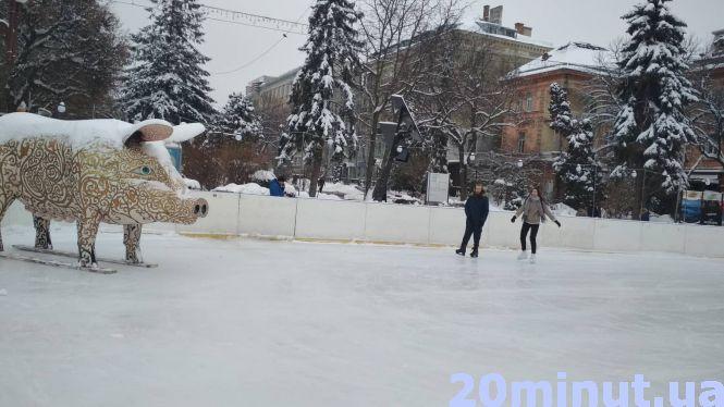 Новини Тернополя - фото з Фото дня: у Тернополі на ковзанці катається свиня Фото дня: у Тернополі на ковзанці катається свиня, фото №1 на сайті 20minut.ua