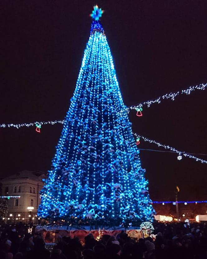 Новини Тернополя - фото з В Instagram публікують фото головної ялинки Тернополя В Instagram публікують фото головної ялинки Тернополя, фото №7 на сайті 20minut.ua