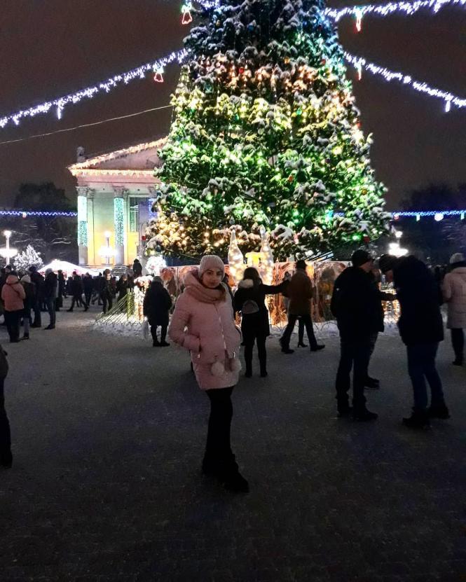 Новини Тернополя - фото з В Instagram публікують фото головної ялинки Тернополя