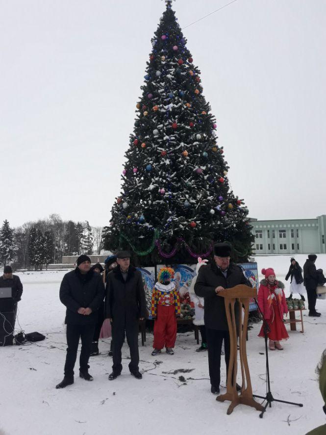 Як виглядають новорічні ялинки в містах і райцентрах Хмельниччини, фото №15 на сайті vsim.ua