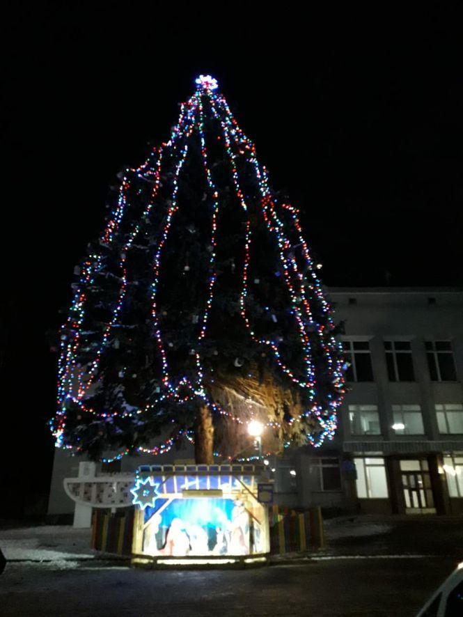 Як виглядають новорічні ялинки в містах і райцентрах Хмельниччини, фото №14 на сайті vsim.ua