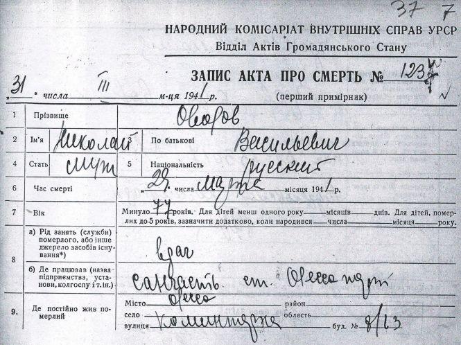 Новини Вінниці - фото з Могилу колишнього мера Вінниці Миколи Оводова знайдено в Одесі Могилу колишнього мера Вінниці Миколи Оводова знайдено в Одесі, фото №1 на сайті 20minut.ua