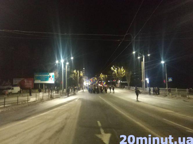 У Тернополі відбувся смолоскипний марш на честь Степана Бандери, фото №2 на сайті 20minut.ua