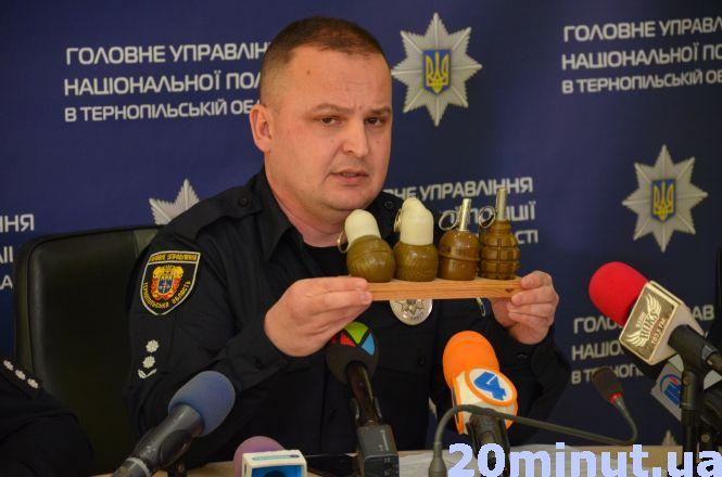 Новини Тернополя - фото з Поліцейські вилучили в тернополян 114 бойових гранат та майже 18 кг вибухівки