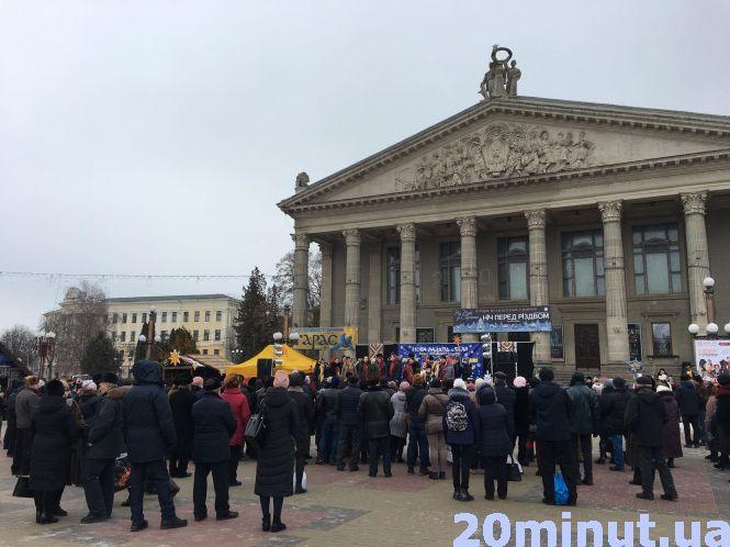 На Театралці колядуватимуть аж до ночі, фото №1 на сайті 20minut.ua