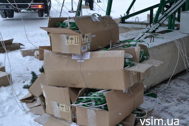 Новини Хмельницького - фото з Фото дня: на Проскурівській розпочали демонтаж головної ялинки міста Фото дня: на Проскурівській розпочали демонтаж головної ялинки міста, фото №4 на сайті vsim.ua