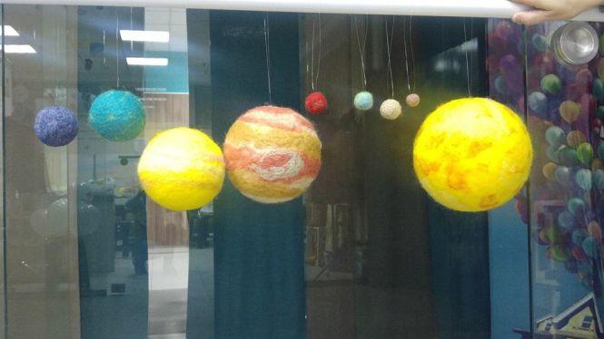 Зваляли з вовни дві Cонячні системи, фото №8 на сайті 20minut.ua