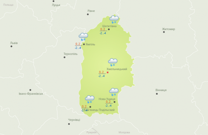 Новини Хмельницького - фото з Потепління до "плюсів": прогноз погоди у Хмельницькому на тиждень Потепління до "плюсів": прогноз погоди у Хмельницькому на тиждень, фото №2 на сайті vsim.ua