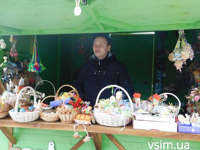 На Проскурівській запрацював Великодній ярмарок (ФОТО), фото №2 на сайті vsim.ua