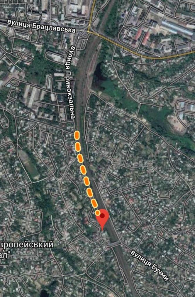 Новини Вінниці - фото з На два місяці перекриють ділянку вулиці Привокзальна На два місяці перекриють ділянку вулиці Привокзальна, фото №2 на сайті 20minut.ua