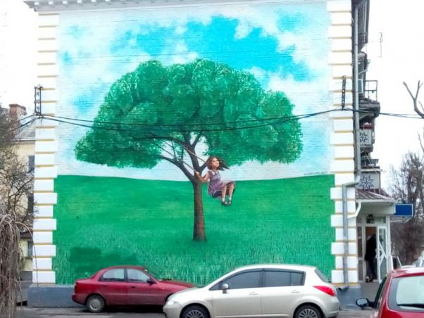 Слідами вуличного мистецтва. Де знаходяться та як виглядають мурали Хмельницького (КАРТА), фото №3 на сайті vsim.ua