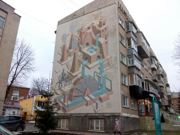 Слідами вуличного мистецтва. Де знаходяться та як виглядають мурали Хмельницького (КАРТА), фото №4 на сайті vsim.ua