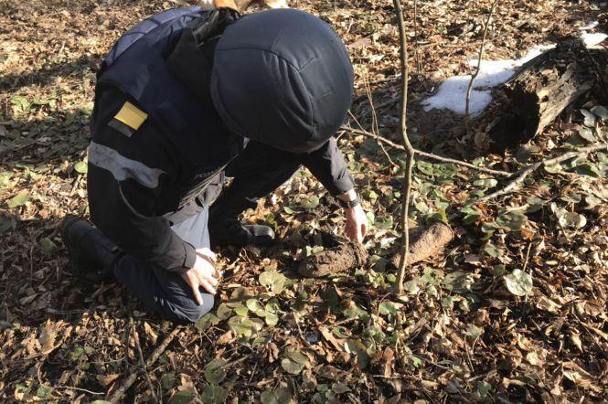 Новини Хмельницького - фото з У Хмельницькому у лісосмузі знайшли небезпечний снаряд У Хмельницькому у лісосмузі знайшли небезпечний снаряд, фото №1 на сайті vsim.ua