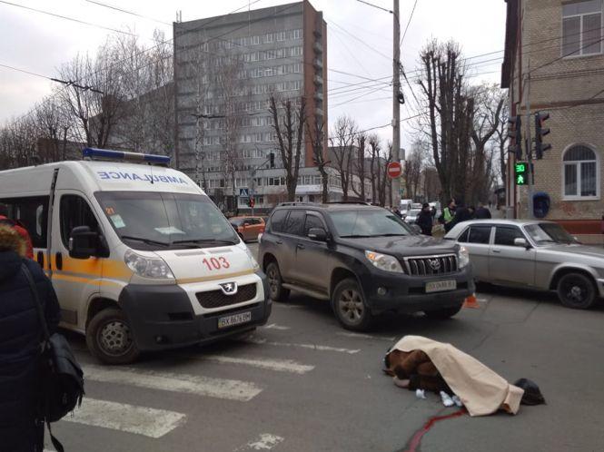 В центрі Хмельницького насмерть збили жінку, фото №1 на сайті vsim.ua