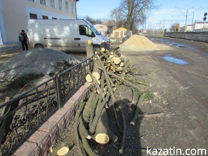 Біля профілакторію заготовляли дрова, фото №1 на сайті 20minut.ua