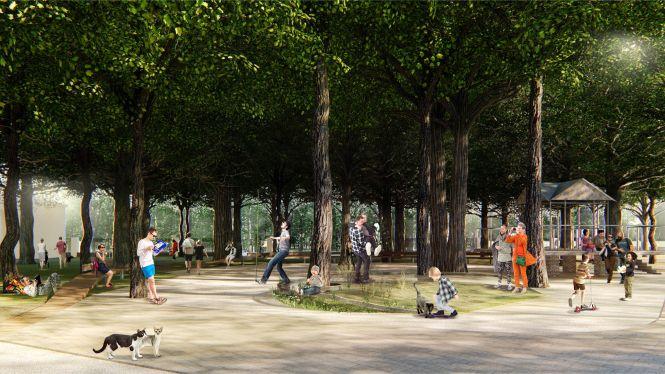 Новини Вінниці - фото з «Вибухові» локації, воркаут, лавка сусідів. Як «Хімік» перетворять на Парк Мрії «Вибухові» локації, воркаут, лавка сусідів. Як «Хімік» перетворять на Парк Мрії, фото №6 на сайті 20minut.ua