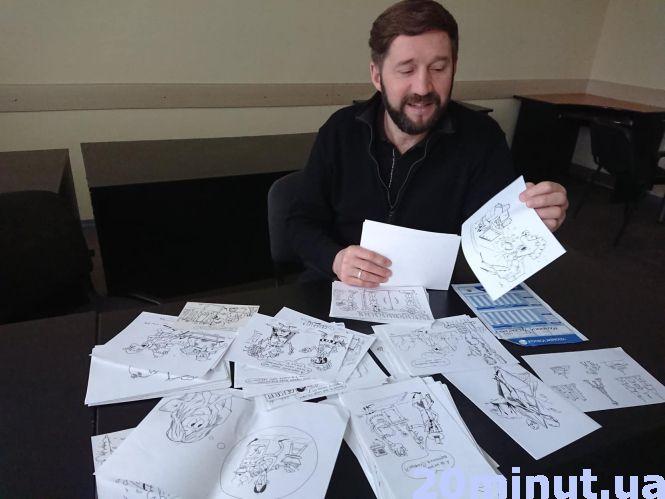 За 11 років в "RIA плюс" було майже тисяча карикатур. Про що вони?, фото №4 на сайті 20minut.ua