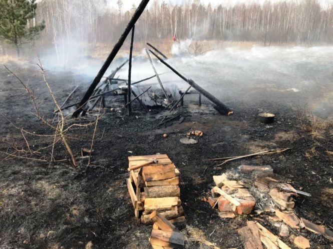 Від багаття для шашлику зайнявся і повністю згорів автомобіль, фото №1 на сайті 20minut.ua