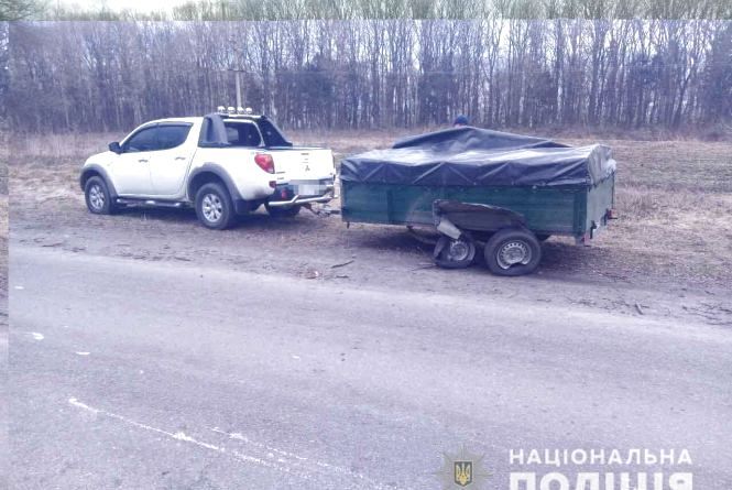 У ДТП на шляху Козятин-Самгородок постраждав водій  Mitsubishi L200, фото №1 на сайті 20minut.ua