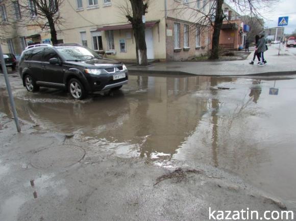 Сьогодні  в Козятині калюжі, фото №4 на сайті 20minut.ua