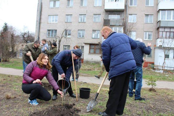 Міні-ліс висадили в Житомирі на відзначення Всесвітього дня лісу, фото №1 на сайті 20minut.ua