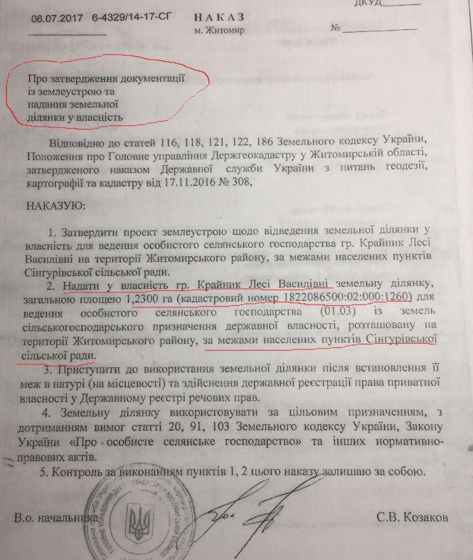 Земля для обраних: оборудки в Станишівській ОТГ, фото №1 на сайті 20minut.ua