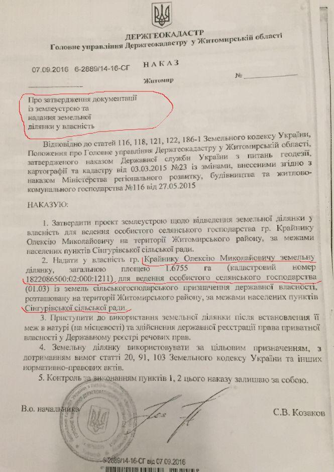 Земля для обраних: оборудки в Станишівській ОТГ, фото №2 на сайті 20minut.ua