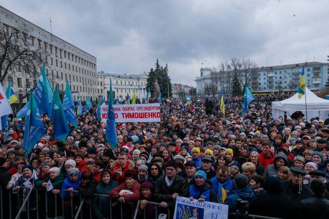 Юлія Тимошенко провела масштабну зустріч з виборцями у Житомирі, фото №1 на сайті 20minut.ua