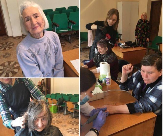 Новини Тернополя - фото з «День краси»: на Тернопільщині волонтери перевтілювали мешканок геріатричного пансіонату «День краси»: на Тернопільщині волонтери перевтілювали мешканок геріатричного пансіонату, фото №1 на сайті 20minut.ua