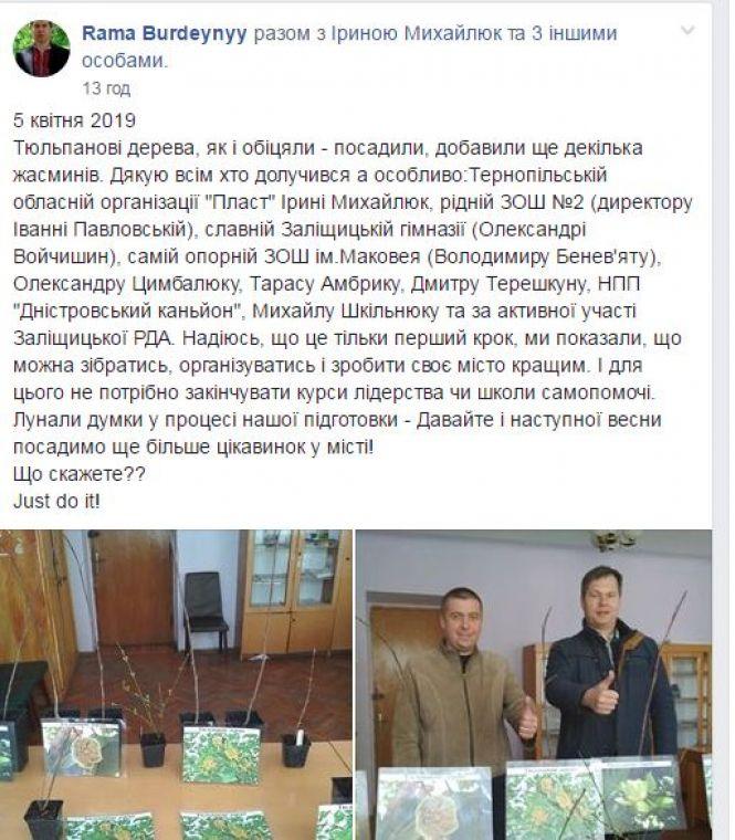 У Заліщиках висадили екзотичні тюльпанові дерева, фото №3 на сайті 20minut.ua