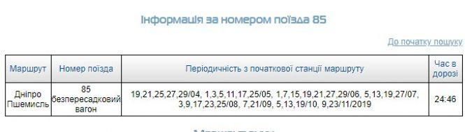«УЗ» запускає  ще один маршрут з Дніпра до Перемишля через Козятин, фото №1 на сайті 20minut.ua
