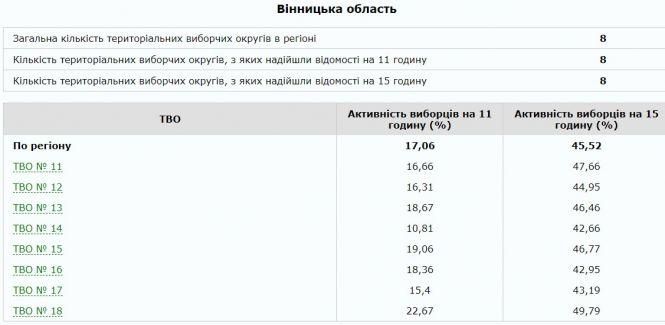 Вибори президента: на 15 годину вже проголосували понад 45% вінничан, фото №3 на сайті 20minut.ua
