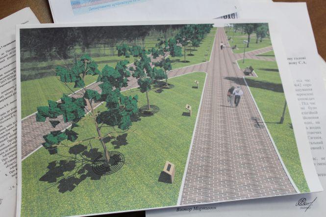 На Старому місті побудують сквер на честь добровольця Шльоцика, фото №2 на сайті 20minut.ua