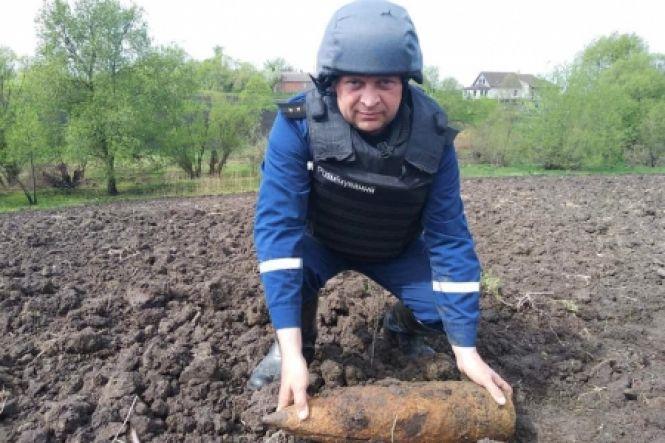 Небезпечна знахідка: на городі в Рубанці знайшли артснаряд, фото №1 на сайті 20minut.ua