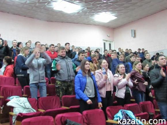 В Козятинському училищі  вітали АТОвців, фото №16 на сайті 20minut.ua