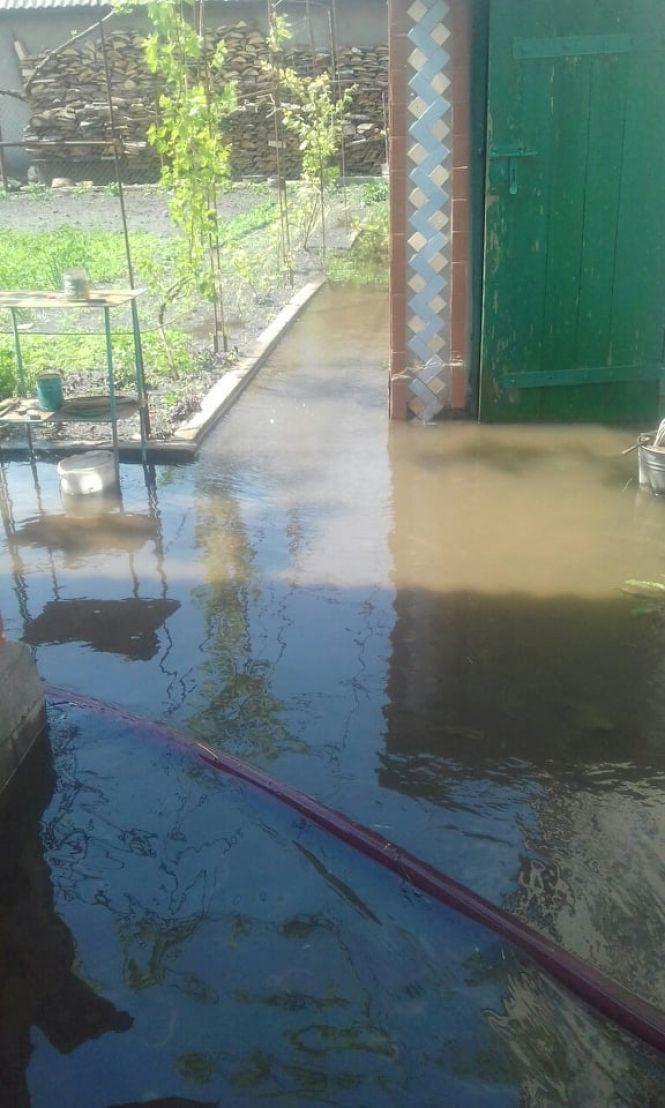 Негода в області: підтоплена амбулаторія та перекрита дорога, фото №2 на сайті 20minut.ua