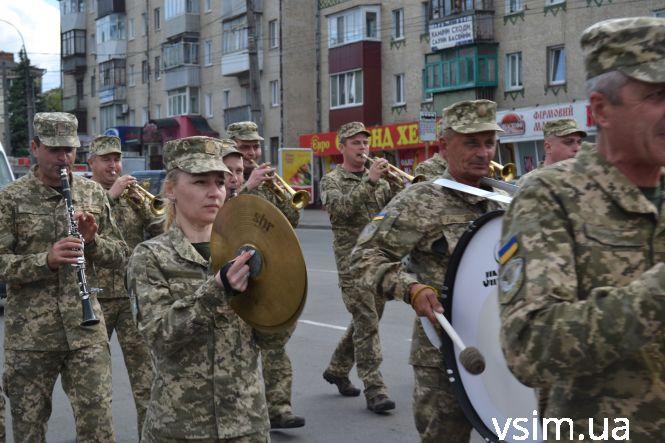 Центром Хмельницького пройшов Марш Героїв (ФОТО, ВІДЕО), фото №16 на сайті vsim.ua
