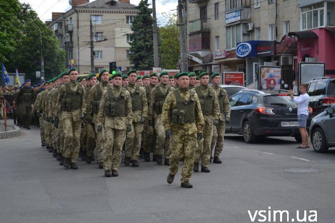 Центром Хмельницького пройшов Марш Героїв (ФОТО, ВІДЕО), фото №7 на сайті vsim.ua