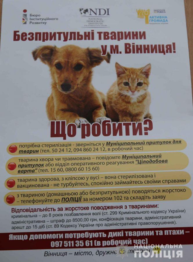 Новини Вінниці - фото з За рік в області виявили 13 фактів знущання з тварин За рік в області виявили 13 фактів знущання з тварин, фото №2 на сайті 20minut.ua