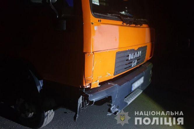 У Тернопільському районі не розминулися вантажівка з мотоциклом: його водій у лікарні, фото №1 на сайті 20minut.ua