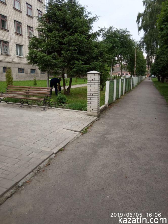 Козятин сьогодні: територія поблизу райлікарні, фото №3 на сайті 20minut.ua