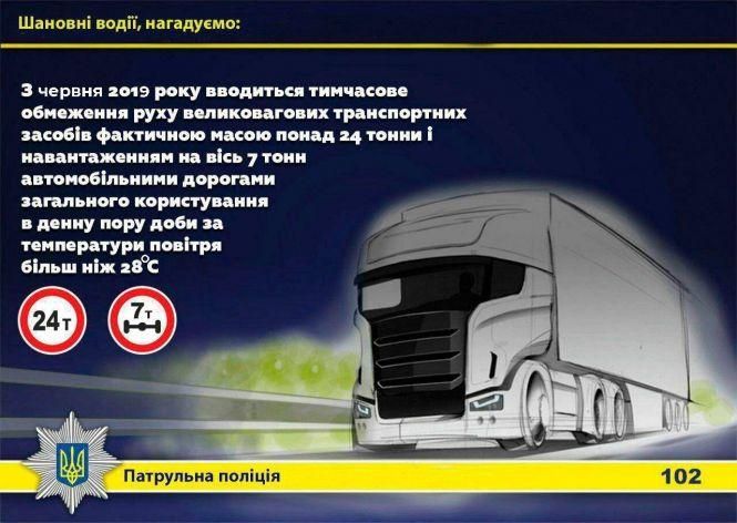 З 1 червня обмежили рух вантажівок. Чому та як їздити?, фото №1 на сайті 20minut.ua